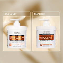 Vitamin C, Advanced Brightening Cream 16 Oz 454grams
